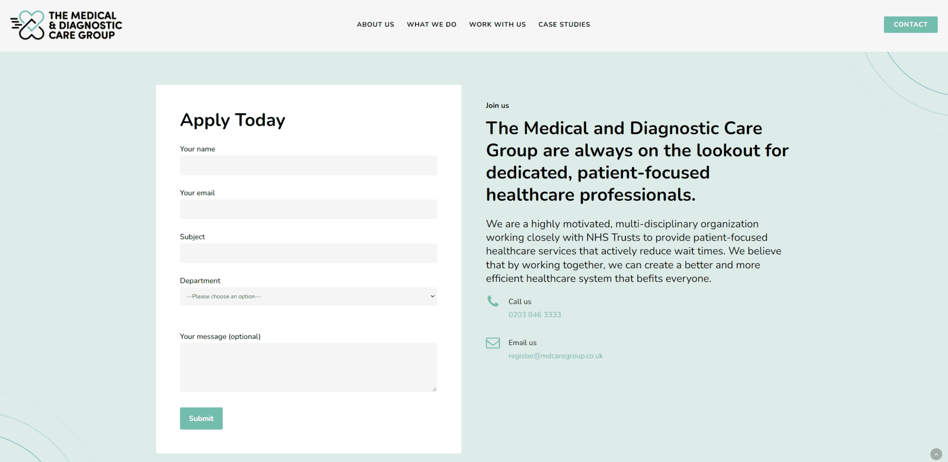 MD Care Group portfolio image 1
