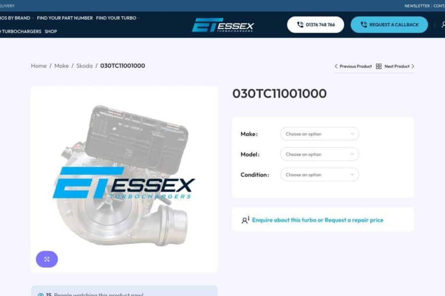 Essex Turbos portfolio image 6
