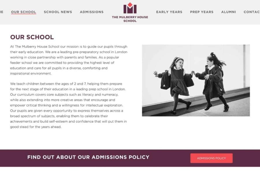 Mulberry House School portfolio image 2