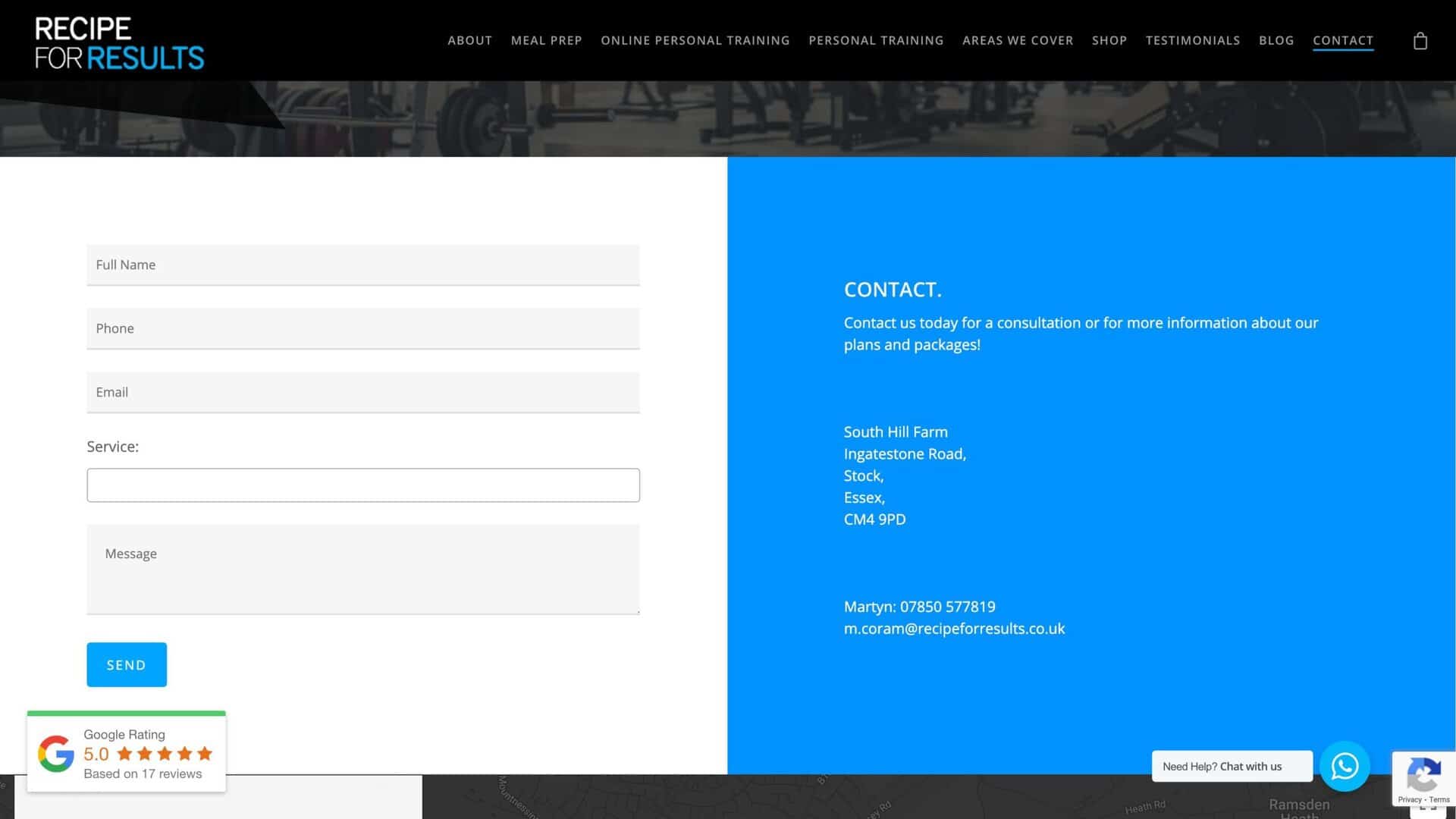 Recipe for Results portfolio image 5